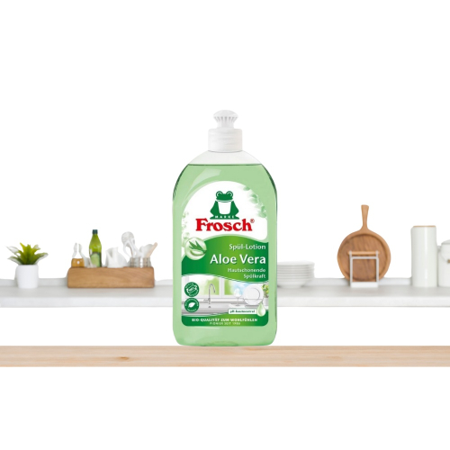 Nước Rửa Chén Hữu Cơ Frosch 500ml Hương Lô Hội